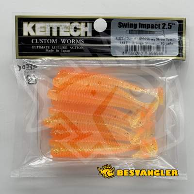 Keitech Swing Impact 2.5" Orange Shiner - #441