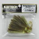 Keitech Swing Impact 2.5" Green Pumpkin Chartreuse - #401