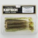 Keitech Swing Impact 4" Green Pumpkin Chartreuse - #401