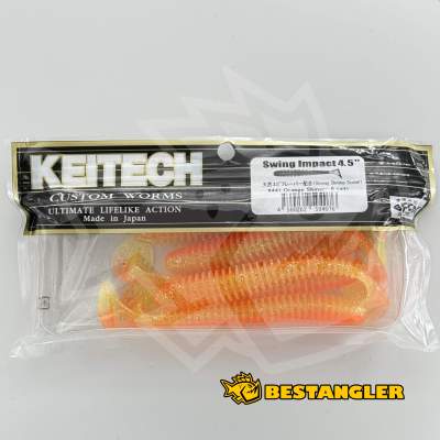 Keitech Swing Impact 4.5" Orange Shiner - #441