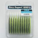 Keitech Sexy Impact 3.8" Purple Chartreuse - BA#03