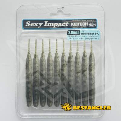 Keitech Sexy Impact 3.8" Watermelon PP. - #102
