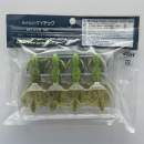 Keitech Crazy Flapper 2.8" Green Pumpkin Chartreuse - #401