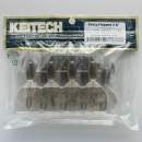 Keitech Crazy Flapper 2.8" Electric Smoke Craw - #462