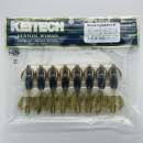 Keitech Crazy Flapper 2.8" Watermelon PP. / Yellow - #447