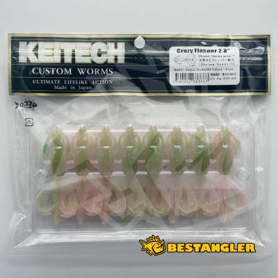 Keitech Crazy Flapper 2.8" Electric Chicken - BA#01