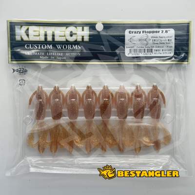 Keitech Crazy Flapper 2.8" Golden Goby - BA#06