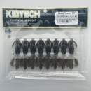 Keitech Crazy Flapper 2.8" Green Pumpkin PP. - #101