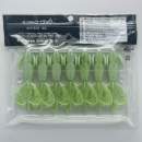 Keitech Crazy Flapper 3.6" Chartreuse Pepper Shad - CT#30