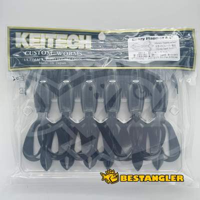 Keitech Crazy Flapper 4.4" Black