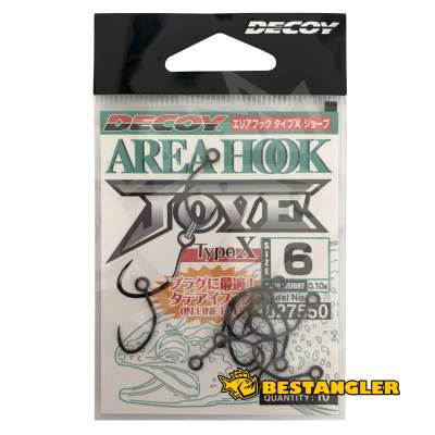 DECOY Area Hook Type X Jove #6