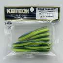Keitech Shad Impact 2" Chartreuse Thunder - CT#12