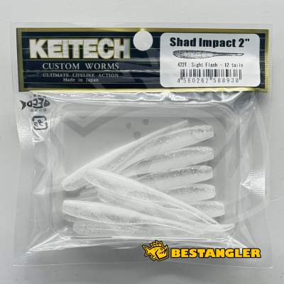 Keitech Shad Impact 2" Sight Flash - #422