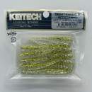 Keitech Shad Impact 2" Chartreuse Ice Shad - CT#28