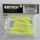 Keitech Shad Impact 2" Chartreuse Shad - CT#13
