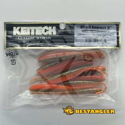 Keitech Shad Impact 3" Fire Tiger - #449