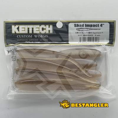 Keitech Shad Impact 4" Wakasagi - #412