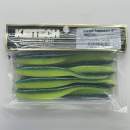Keitech Shad Impact 4" Chartreuse Thunder - CT#12