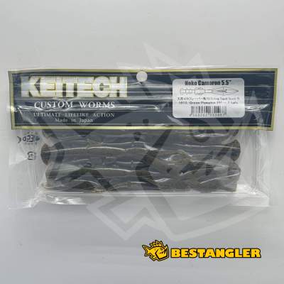 Keitech Neko Camaron 5.5" Green Pumpkin PP. - #101
