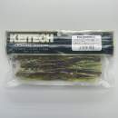 Keitech Neko Camaron 5.5" Green Pumpkin Chartreuse - #401