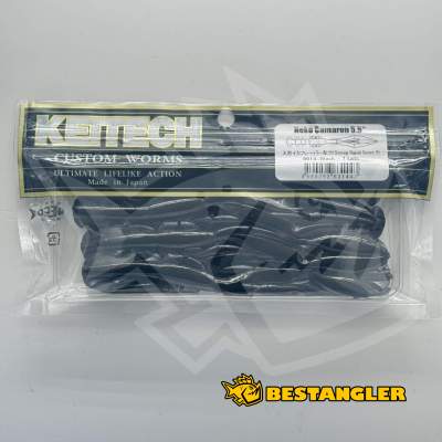 Keitech Neko Camaron 5.5" Black - #001