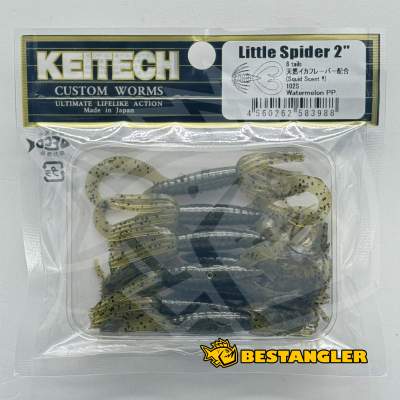 Keitech Little Spider 2" Watermelon PP. - #102