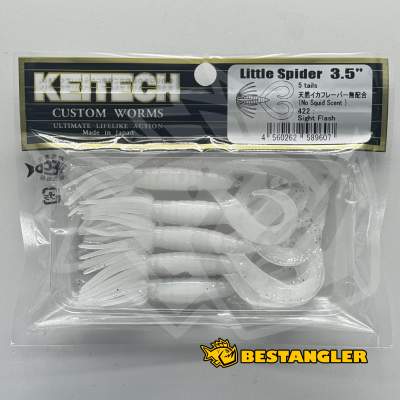 Keitech Little Spider 3.5" Sight Flash - #422