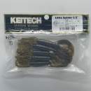 Keitech Little Spider 3.5" Green Pumpkin PP. - #101