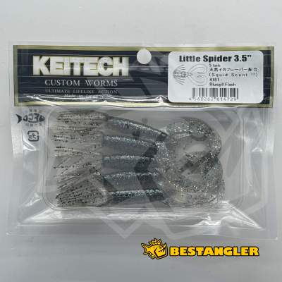 Keitech Little Spider 3.5" Bluegill Flash - #418