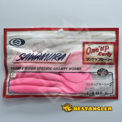 Sawamura One Up Curly 5" #037 Pink Fluores