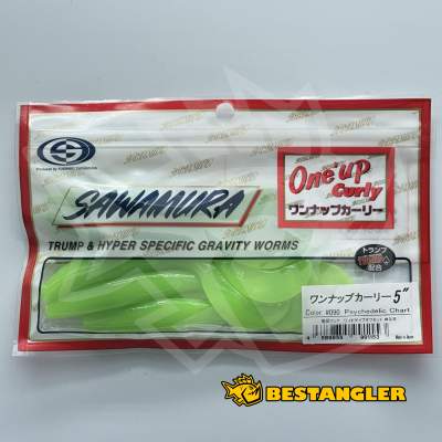Sawamura One Up Curly 5" #090 Psychedelic Chart