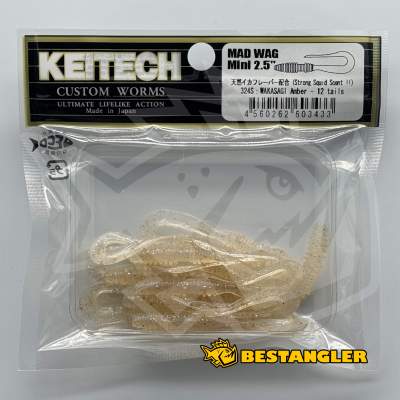 Keitech Mad Wag 2.5" Wakasagi - #324