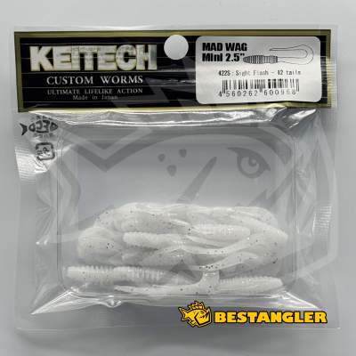 Keitech Mad Wag 2.5" Sight Flash - #422