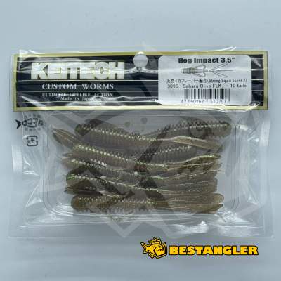 Keitech Hog Impact 3.5" Sahara Olive FLK. - #309