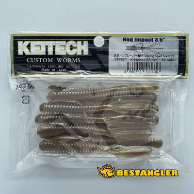 Keitech Hog Impact 3.5" Arkansas Shiner - CT#02