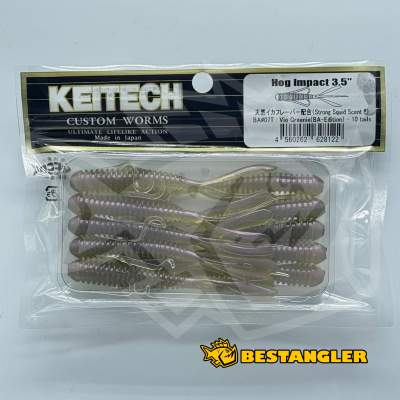 Keitech Hog Impact 3.5" Vio Greenie - BA#07