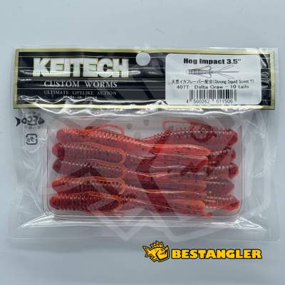 Keitech Hog Impact 3.5" Delta Craw - #407
