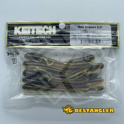 Keitech Hog Impact 3.5" Watermelon PP. / Yellow - #447