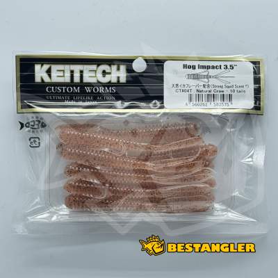 Keitech Hog Impact 3.5" Natural Craw - CT#04