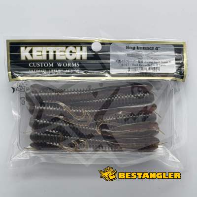 Keitech Hog Impact 4" Red Crawdad - #404