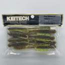 Keitech Hog Impact 4" Green Pumpkin Chartreuse - #401