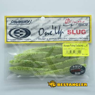 Sawamura One Up Slug 4" #071 Yellow Chart