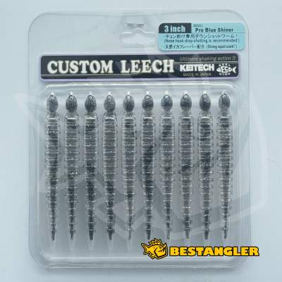 KEITECH Custom Leech 3" Pro Blue Shiner - #305