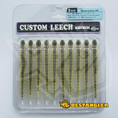 KEITECH Custom Leech 3" Watermelon PP. - #102