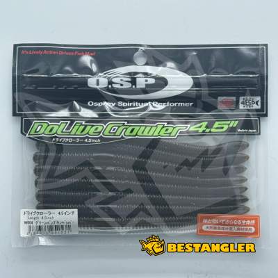 O.S.P DoLive Crawler 4.5" Green Pumpkin Pepper W004