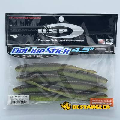 O.S.P DoLive Stick 4.5" Green Pumpkin/Chart TW107
