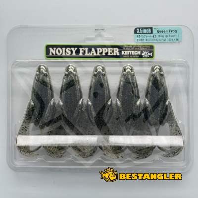 Keitech Noisy Flapper 3.5" Green Frog - #469
