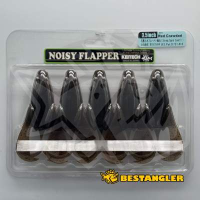 Keitech Noisy Flapper 3.5" Red Crawdad - #404