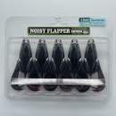 Keitech Noisy Flapper 3.5" Black Red Belly - #467