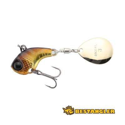 Jackall Deracoup 34 mm 1 oz 28 g Silver Powder Gold & Black